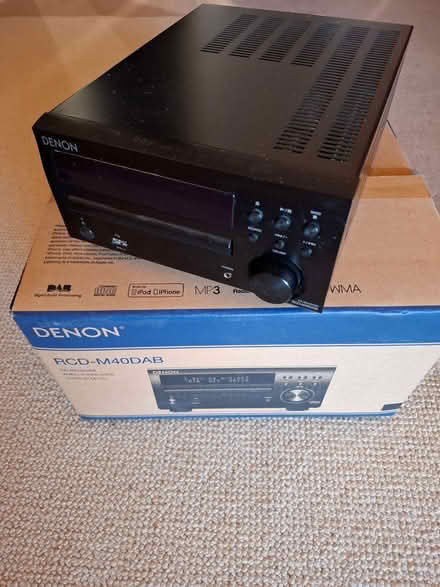 Photo of free Denon HiFi M40 DAB no speakers (Custom House E16) #1