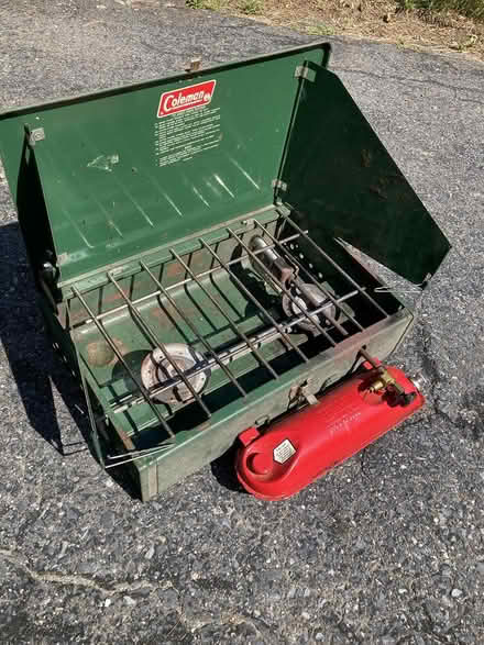 Photo of free Coleman white gas stove (Shirley Center) #1