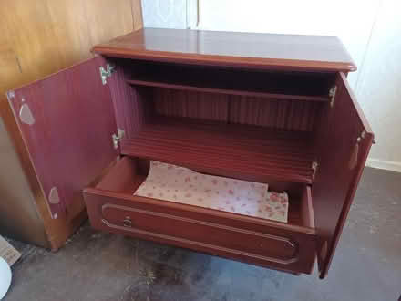 Photo of free Vintage wooden cabinet (Brockworth) #2