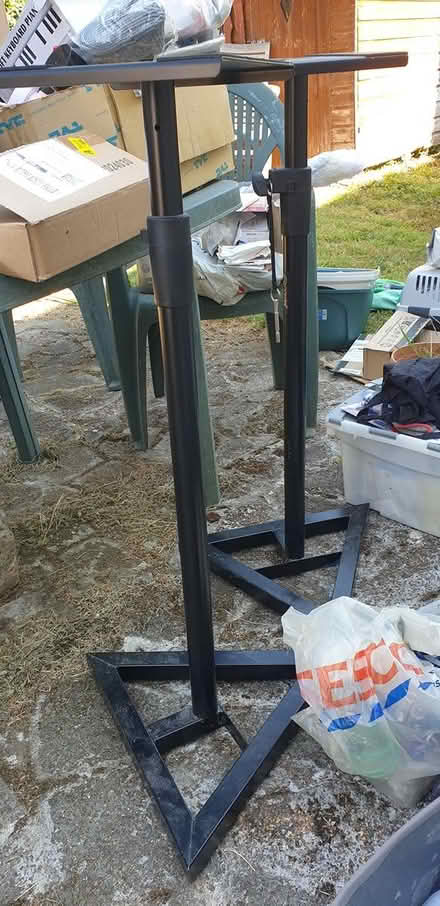 Photo of free 2 Loudspeaker stands 1m tall (Guildford GU2) #1
