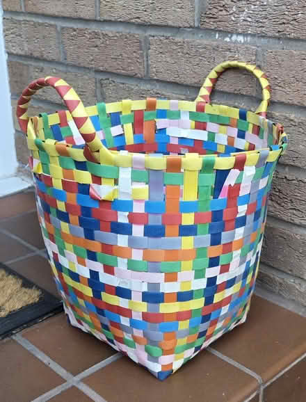 Photo of free Funky Plastic Woven Bin (Euxton PR7) #2