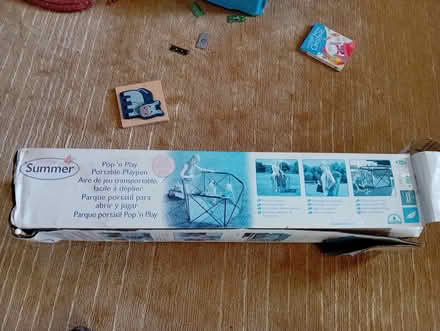Photo of free portable playpen (Dun Laoghaire central) #2