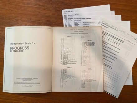 Photo of free Homeschool English materials (Cambridge Dr in Dunwoody) #1