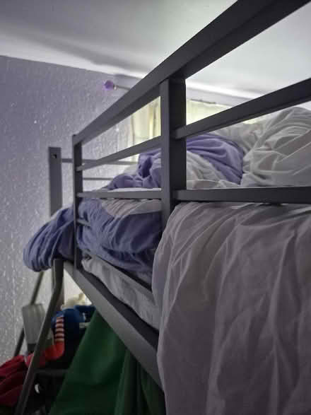 Photo of free Metal high sleeper bed with desk (Hollinswood TF3) #3
