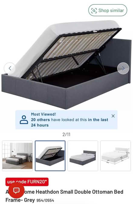 Photo of free Ottoman small double bed (Canon Pyon Road HR4) #4