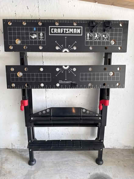 Photo of free Craftsman Sawhorse / Workbench (City of Fairfax) #1