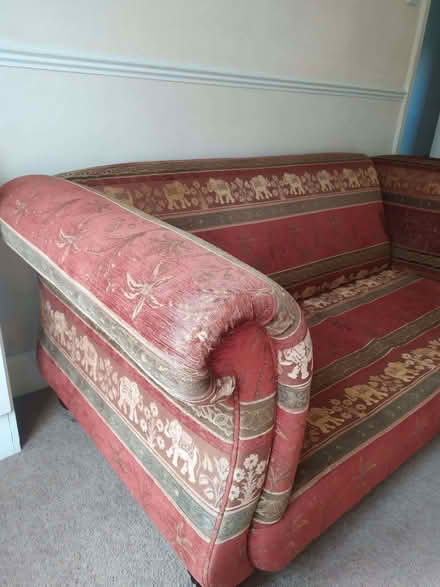 Photo of free Period style 3 seater sofa (Leabrooks DE55) #2