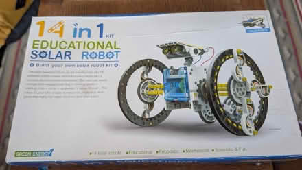 Photo of free Build your own solar robot (Latchford WA4) #1
