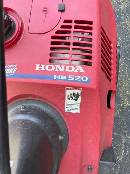 Photo of free Honda snow thrower (Niles) #2