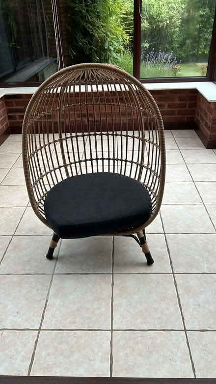Photo of free Wicker Chair (Washington, Teal Farm, NE38) #1