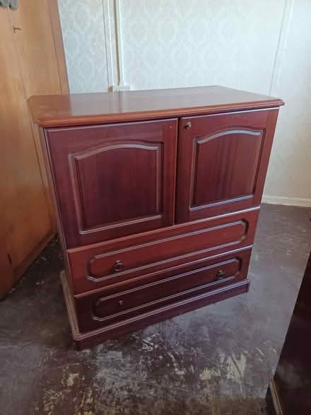 Photo of free Vintage wooden cabinet (Brockworth) #1