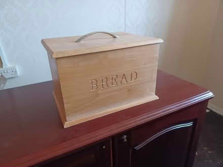 Photo of free Wooden bread bin (Brockworth) #1
