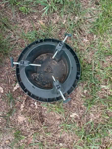 Photo of free Christmas tree stand (Falls Road Park) #1