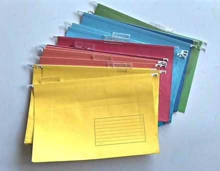 Photo of free Coloured Hamging Files (Euxton PR7) #1