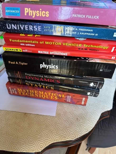 Photo of free Physics Books (Stirchley TF3) #1