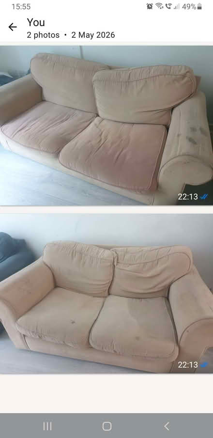 Photo of free 2 sofas (Lambeth SE1) #1
