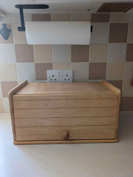 Photo of free Wooden bread bin (Chesterton, OX26 1) #1