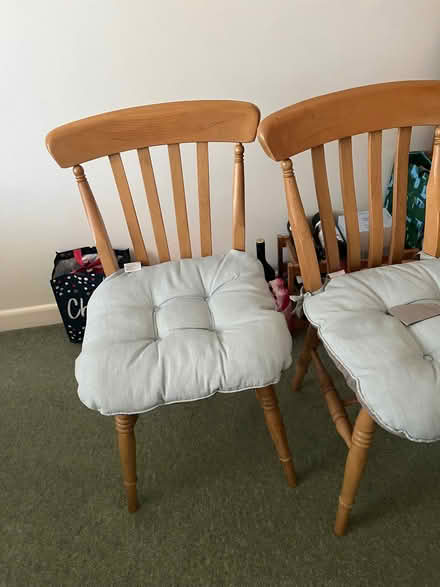 Photo of free Dining room table and six chairs (Potterspury NN12) #3