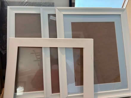 Photo of free 3x medium / large white Picture frames (Northchurch HP4) #1