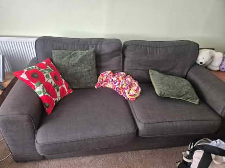 Photo of free Three seater and two seater sofa (Peterborough orton PE7) #4