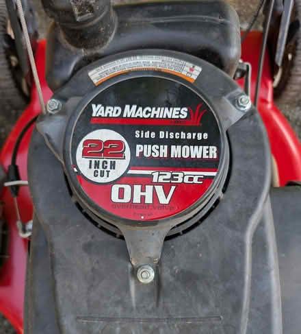 Photo of free Yard Machines 22" 123cc push mower (Near Sprayberry High School) #4