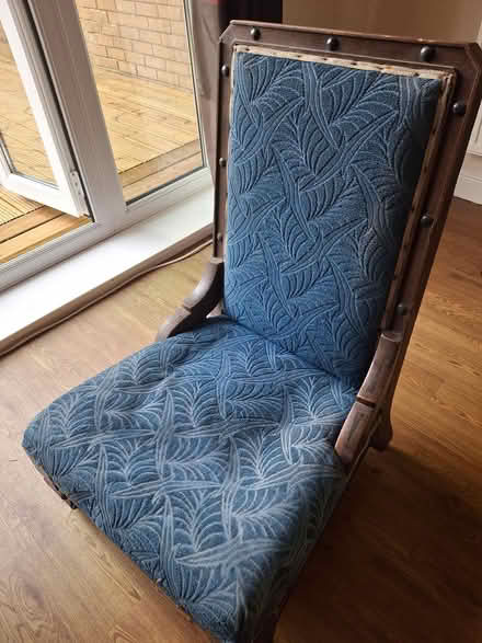 Photo of free Low seated chair on metal castors (Mangotsfield BS16) #1