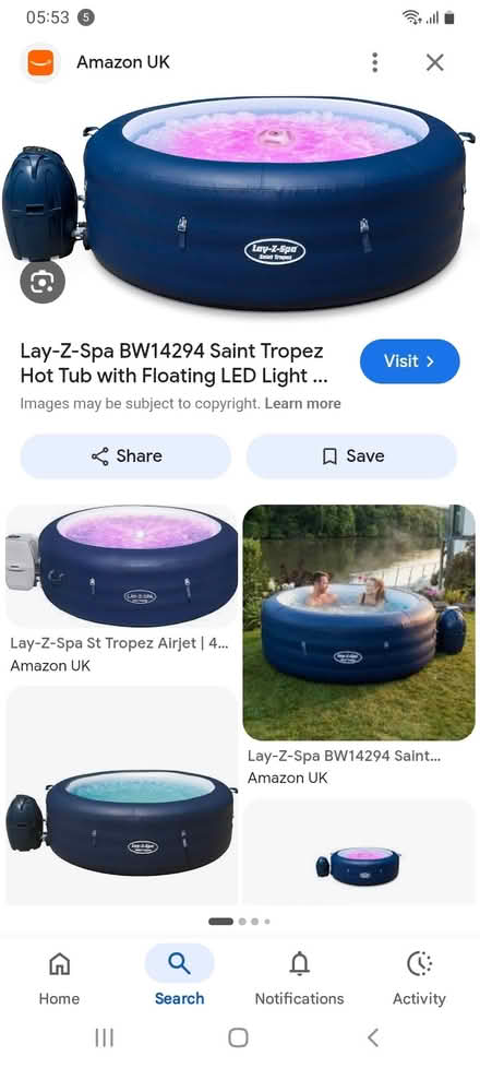 Photo of free Layzee hot tub St Tropaz (Weston bath) #1