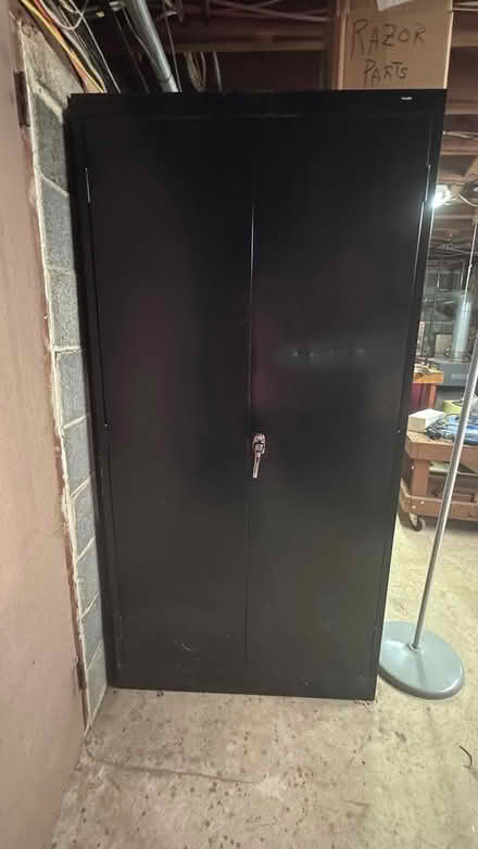 Photo of free Metal Desk, Cabinets & Shelves (Flemington, nj) #1