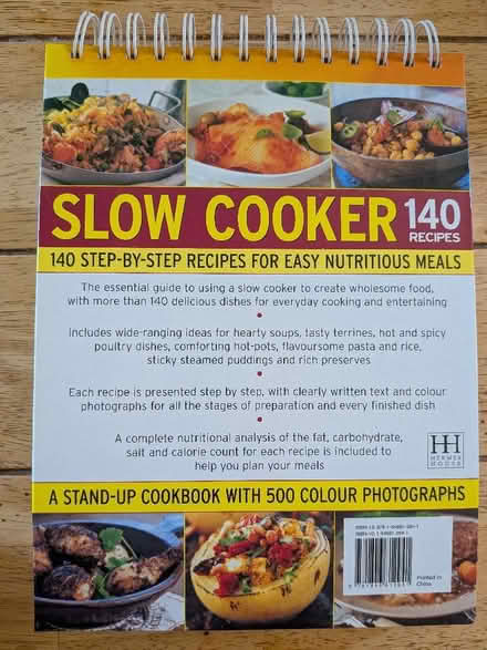 Photo of free Recipe book for slow cookers (Shippon OX13) #2