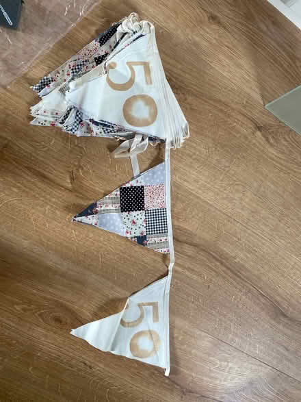 Photo of free Golden wedding bunting (Sittingbourne ME10) #1