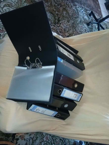 Photo of free 9 No. Foolscap Lever Arch Files (Danehill RH17) #1