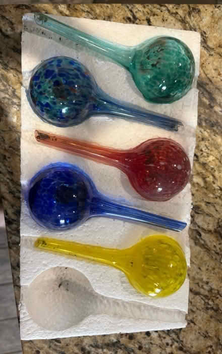 Photo of free 5 glass watering globes (Lawrenceville) #2