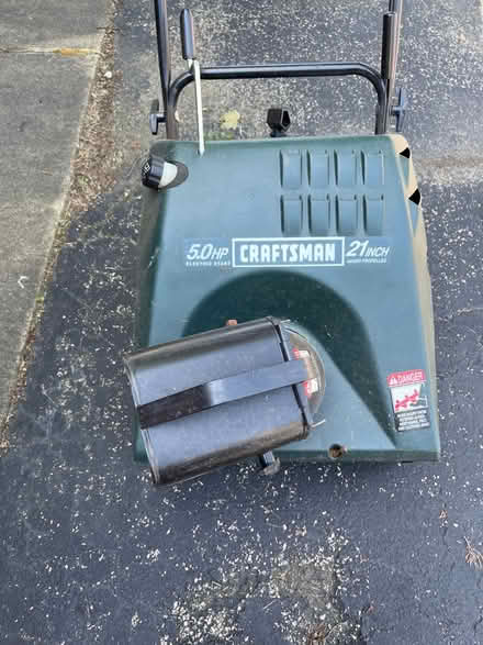 Photo of free Craftsman’s snow thrower (Niles) #1