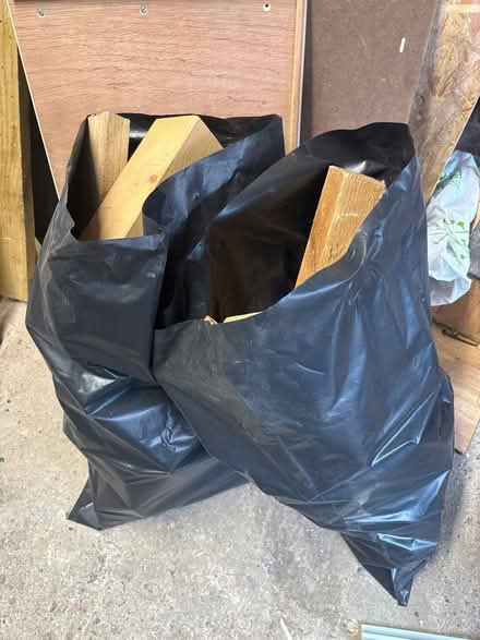 Photo of free Sacks of wood offcuts (Wallsend NE28) #1
