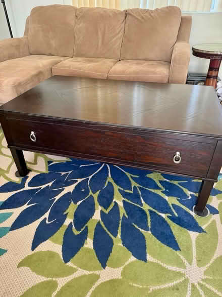 Photo of free Wooden coffee table (South Pasadena) #2