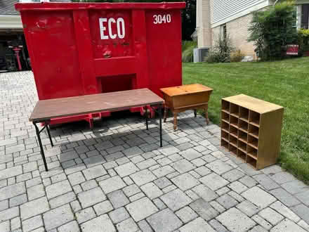Photo of free Scrap wood, table, bug lamps, etc (Vienna, VA) #3