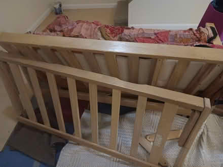Photo of free Futon frame (Takoma Park) #2