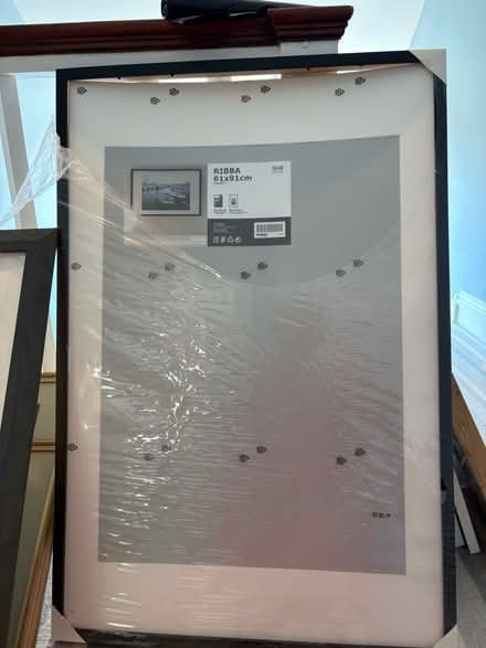 Photo of free Large Ikea picture frame black (Northchurch HP4) #1