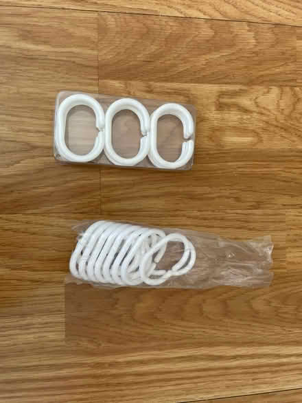 Photo of free Shower Curtain hooks (UB7, West Drayton, Hillingdon) #1