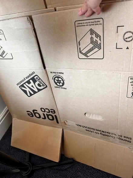 Photo of free Cardboard Boxes X-large and large (Golders Green NW11) #2