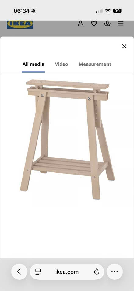 Photo of Ikea trestles (Lazonby CA10) #1