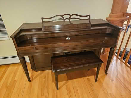 Photo of free Acrosonic Piano πΉ and bench (Williamstown MA) #2