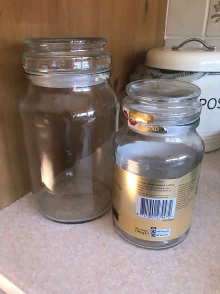 Photo of free Coffee Jars (North Bretton PE3) #1