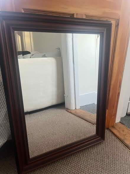 Photo of free Mahogany mirror (Dun Laoghaire) #3