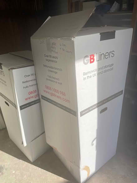 Photo of free Cardboard wardrobe storage (SY6) #2
