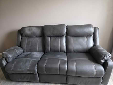 Photo of free Reclining sofa (Temecula- Redhawk area.) #1