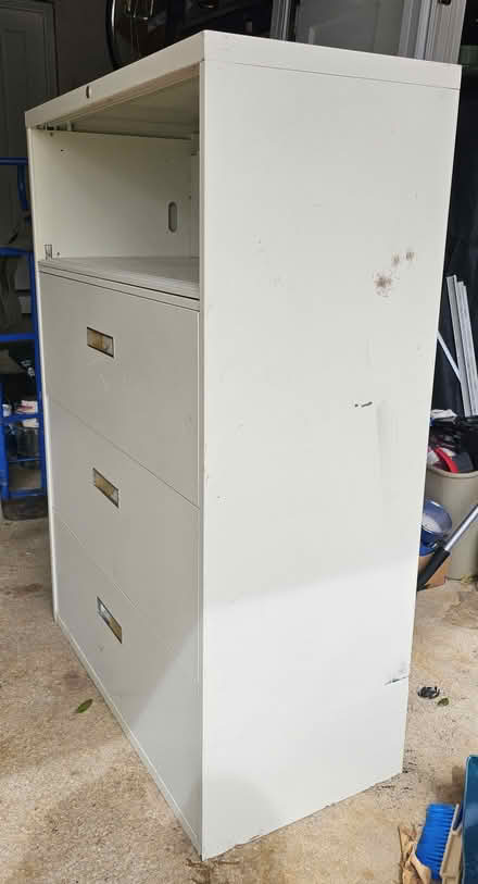 Photo of free Steelcase Wide File Cabinet (North Tinton Falls by Lincroft) #3