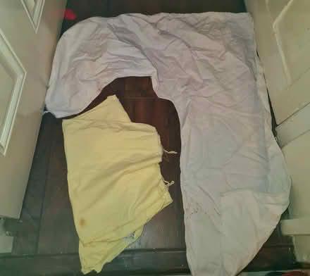 Photo of free Two L-shape pillowcases (Hackney E8) #1