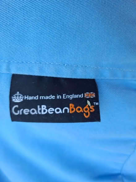 Photo of free Bean bag, light blue (Taverham NR8) #1