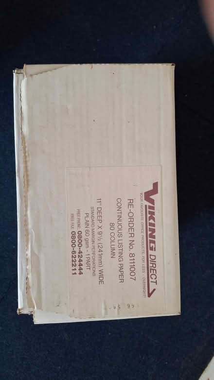 Photo of free Continuous Stationery (Bray South, near Junction 7) #1